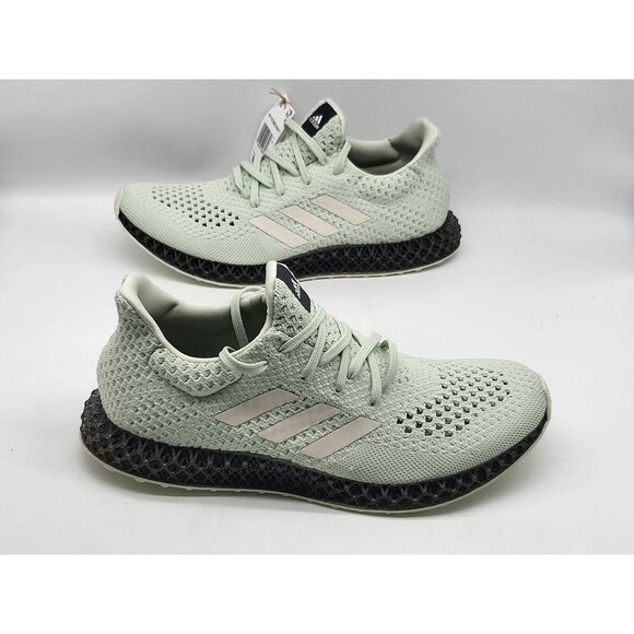 Adidas Futurecraft 4D Linen Green Black Athletic Shoes Men's Size 8 GX6603 - Picture 4 of 11
